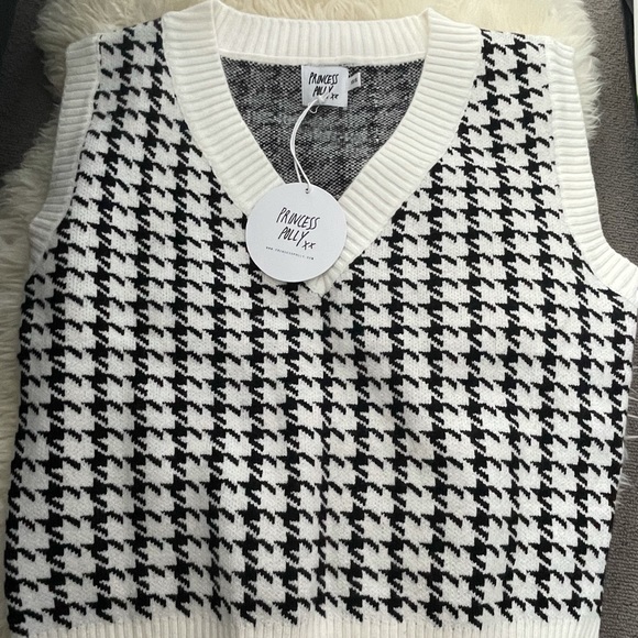 Princess Polly Ashton Sweater Vest Bnwt 